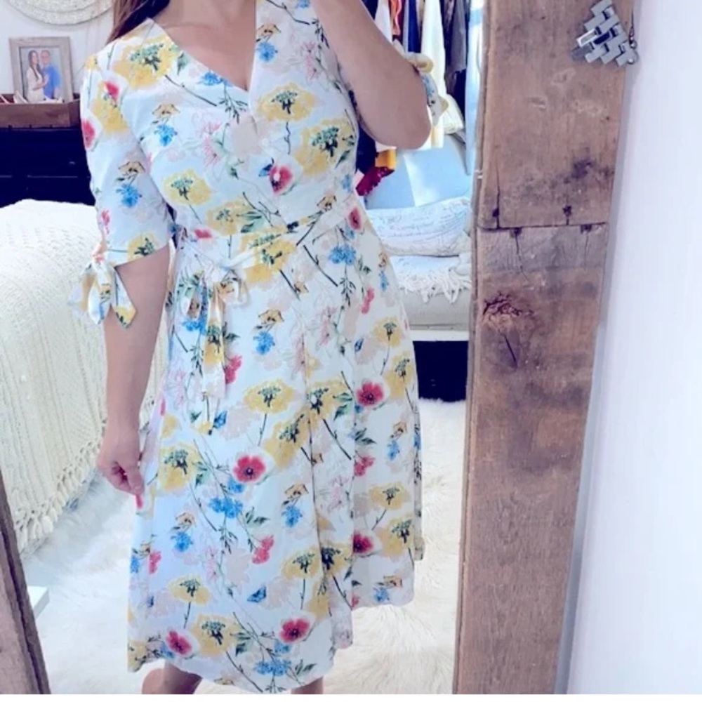Gibson Latimer Floral Dress